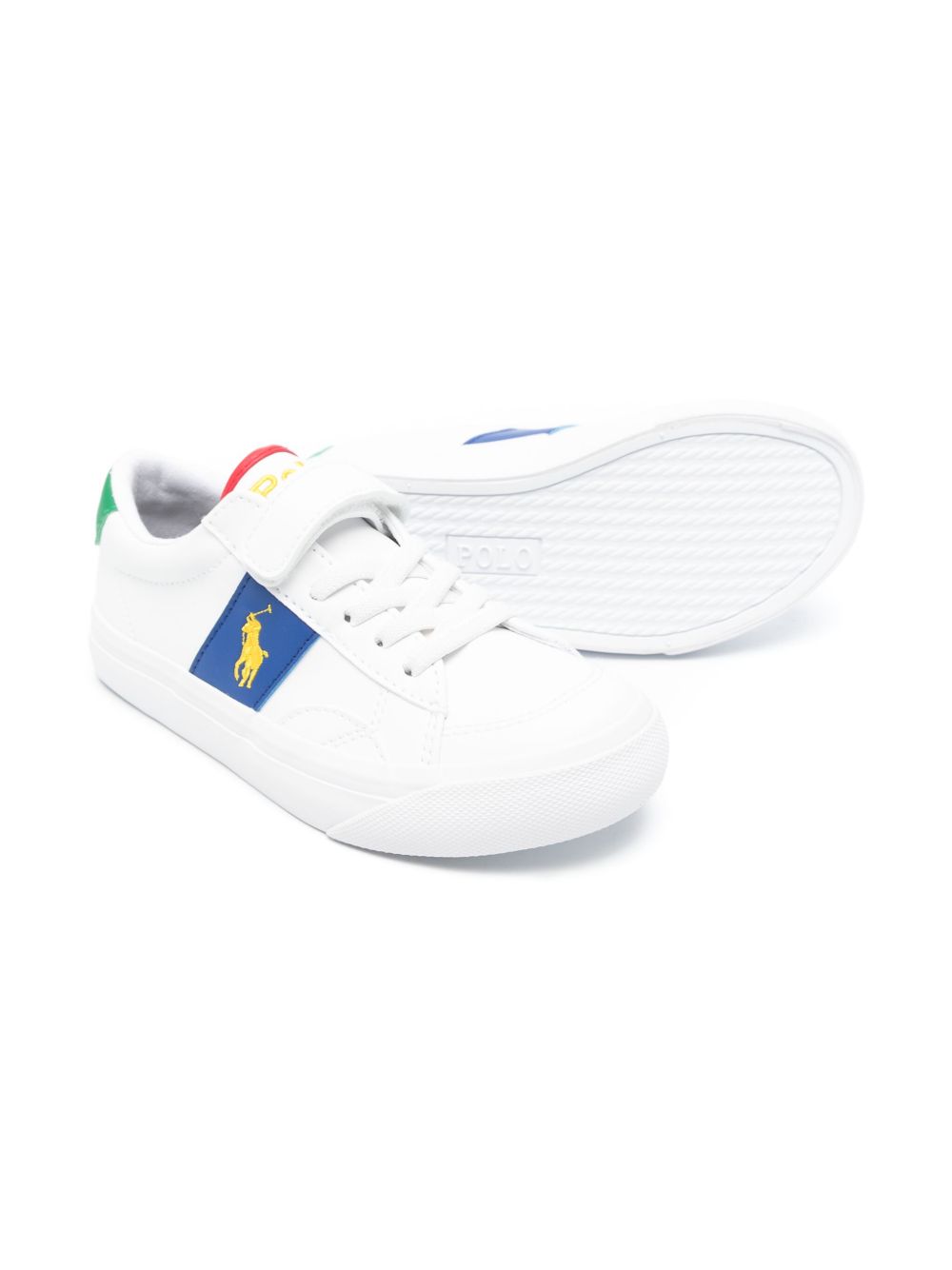 Sneakers bianco per bambino RL02450102 RYL Ralph Lauren Kids 