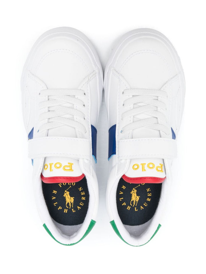 Sneakers bianco per bambino RL02450102 RYL Ralph Lauren Kids 
