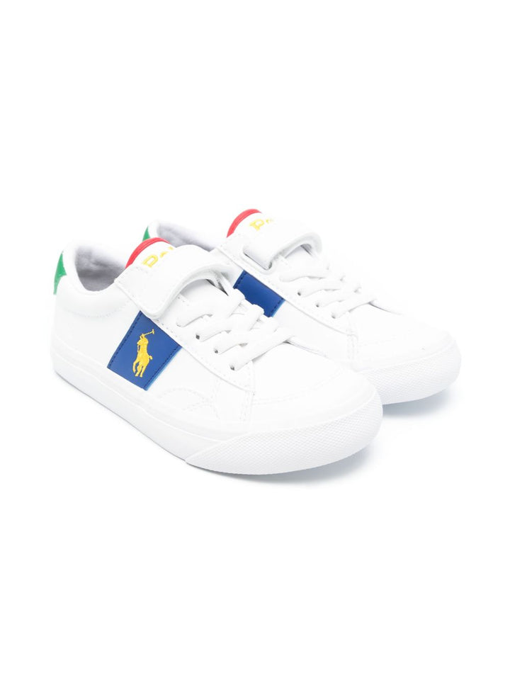 Sneakers bianco per bambino RL02450102 RYL Ralph Lauren Kids 