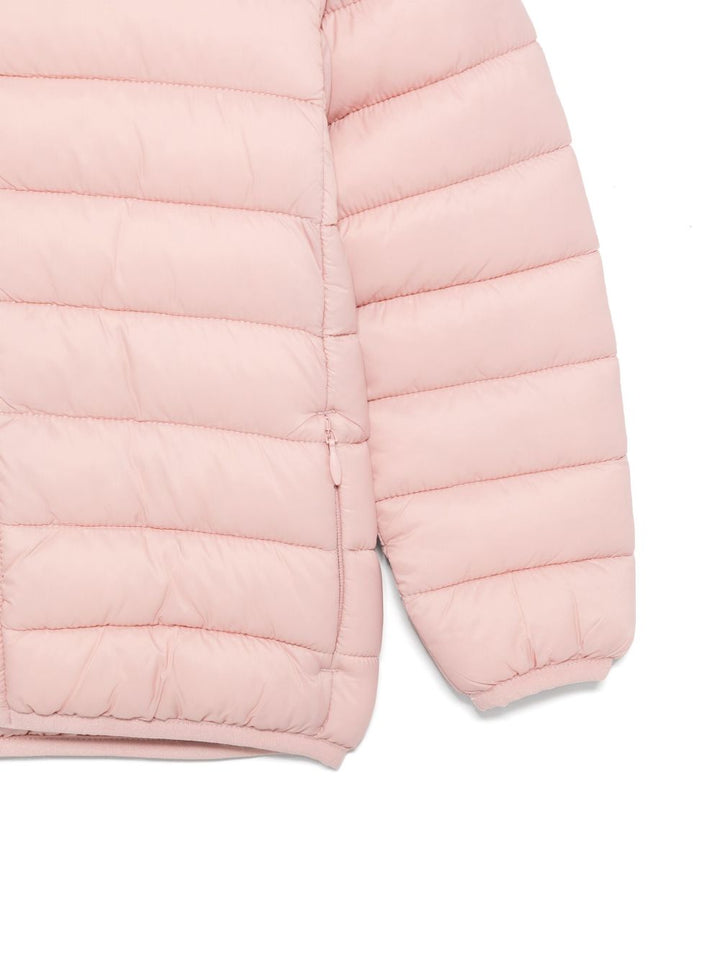 Giubbotto rosa chiaro per bambina J32310GGIGA20 80007 Save The Duck Kids 