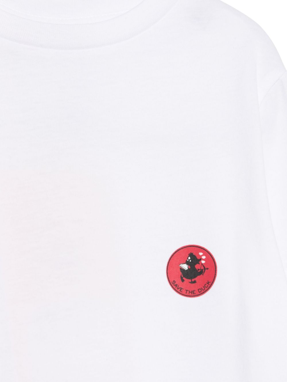 T-shirt bianca per bambino JT1732XBESY20 00000 Save The Duck Kids 