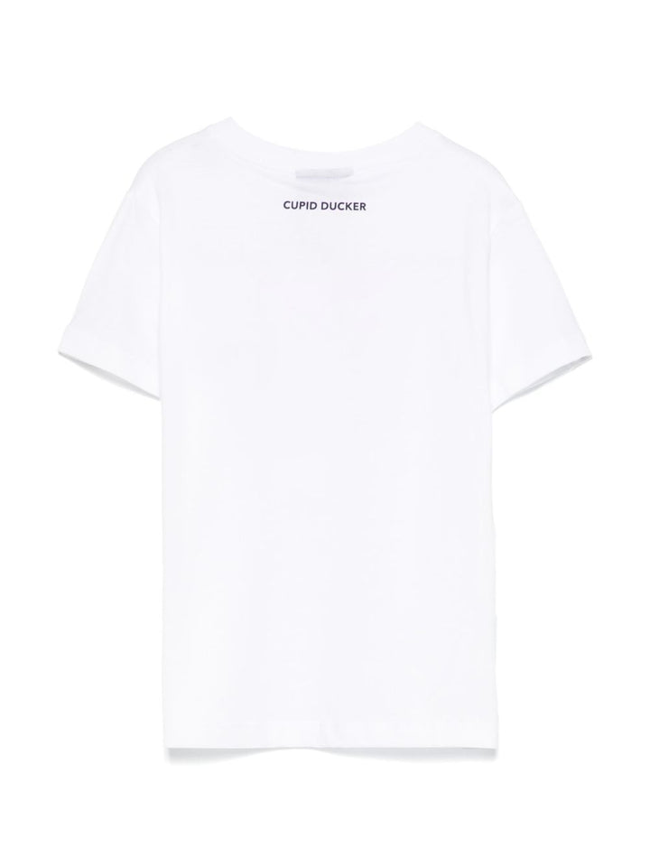 T-shirt bianca per bambino JT1732XBESY20 00000 Save The Duck Kids 