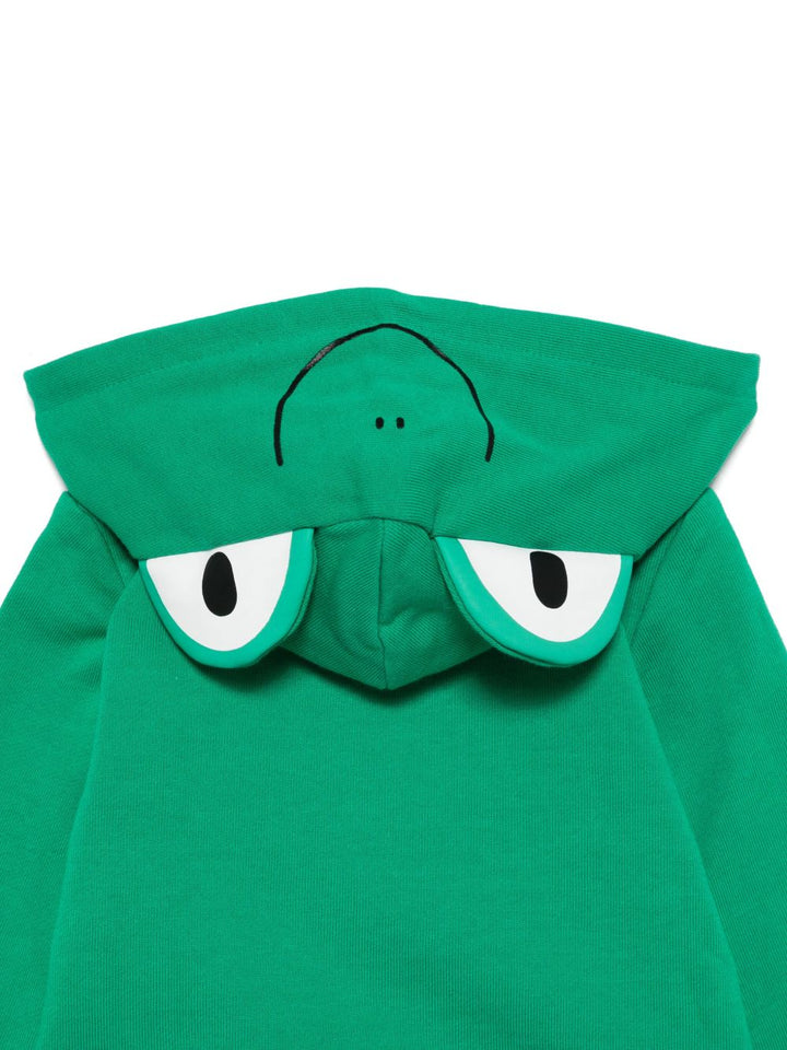Felpa verde per neonato TW4540Z0499 752 Stella McCartney Kids 