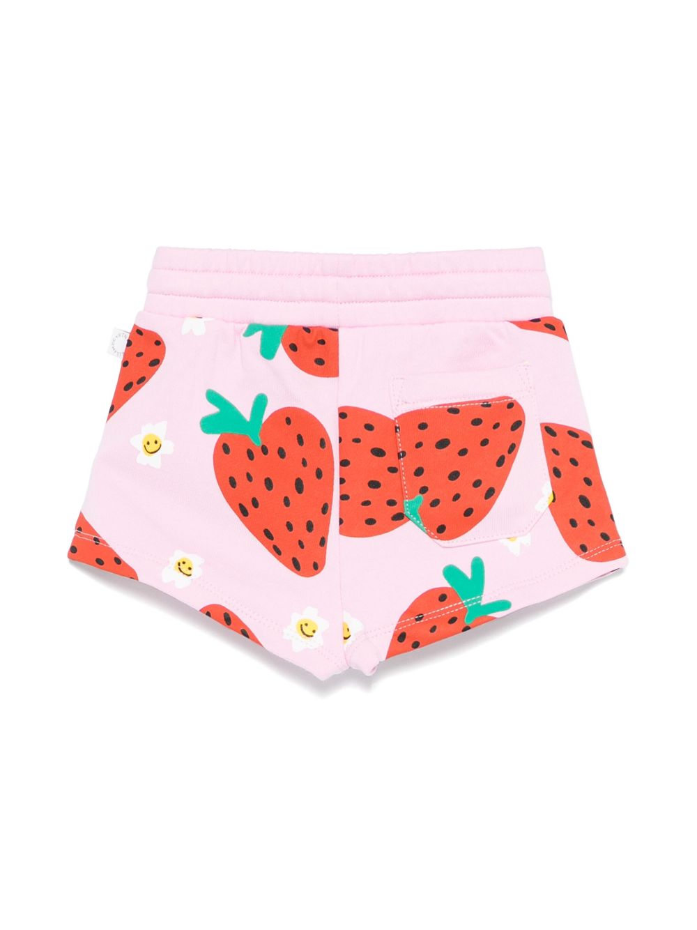 Bermuda rosa con stampa per neonata TW6079Z2727 51CMC Stella McCartney Kids 