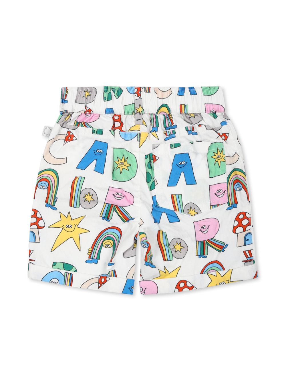 Bermuda bianca per neonato TW6509Z2781 101MC Stella McCartney Kids 