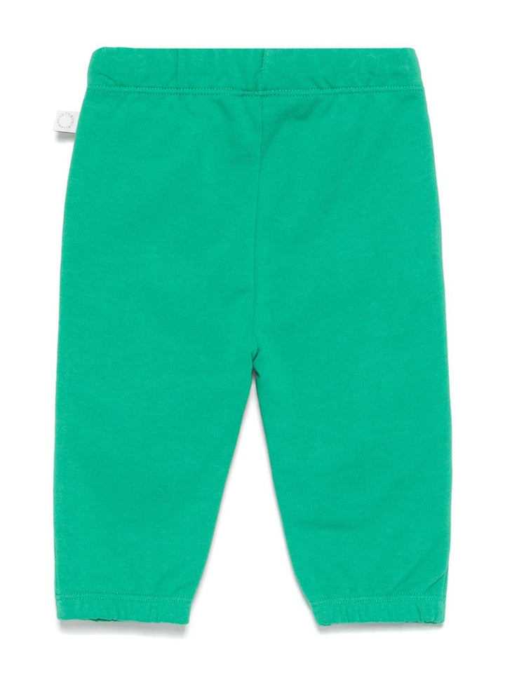 Pantalone verde per neonato TW6560Z0499 752 Stella McCartney Kids 