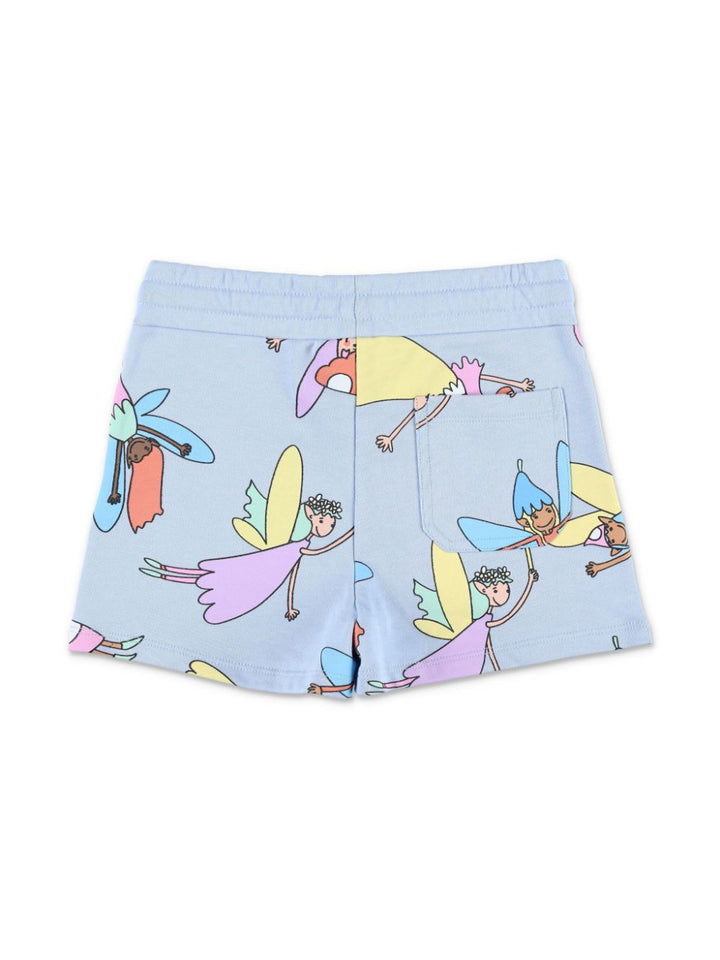 Bermuda azzurra per bambina TW6A19Z2581 652MC Stella McCartney Kids 