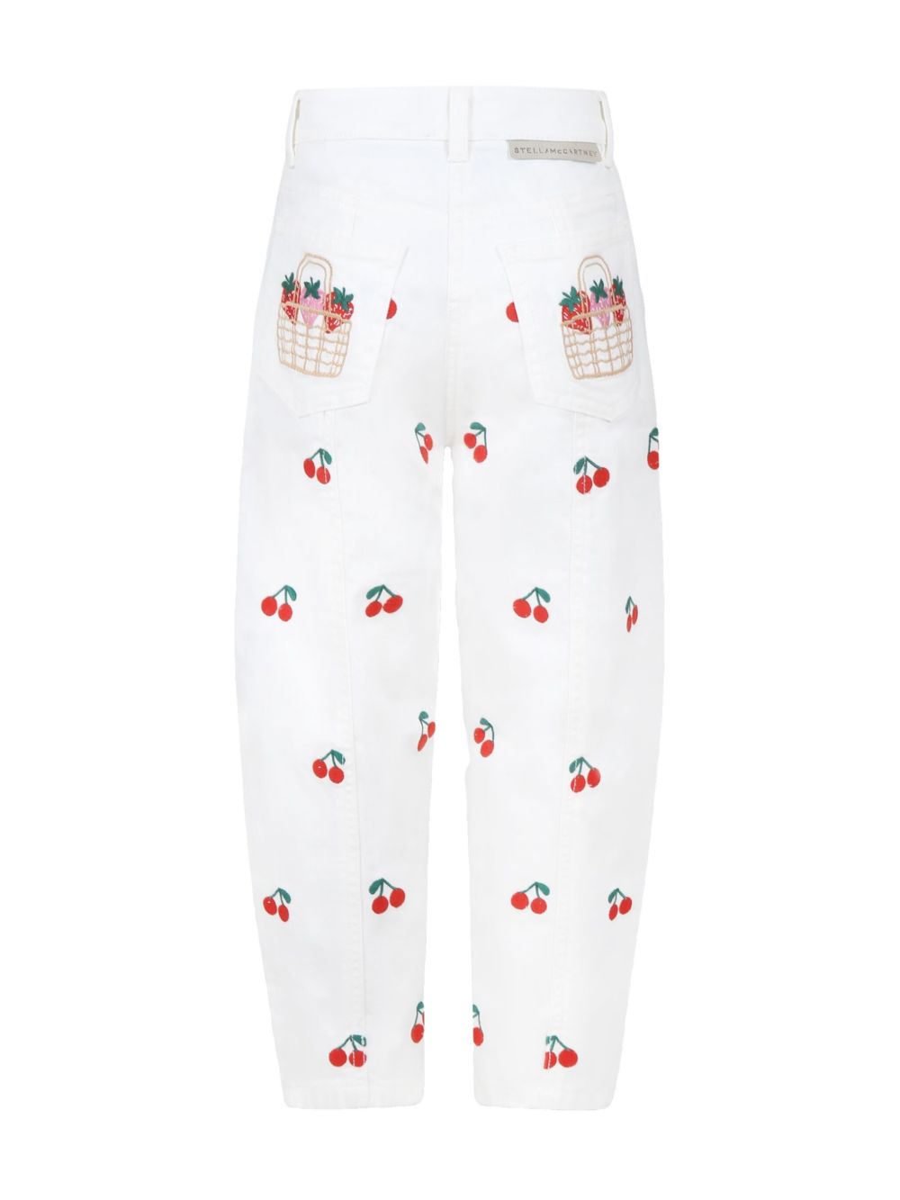 Pantalone bianco per bambina TW6B80Z2573 101EM Stella McCartney Kids 