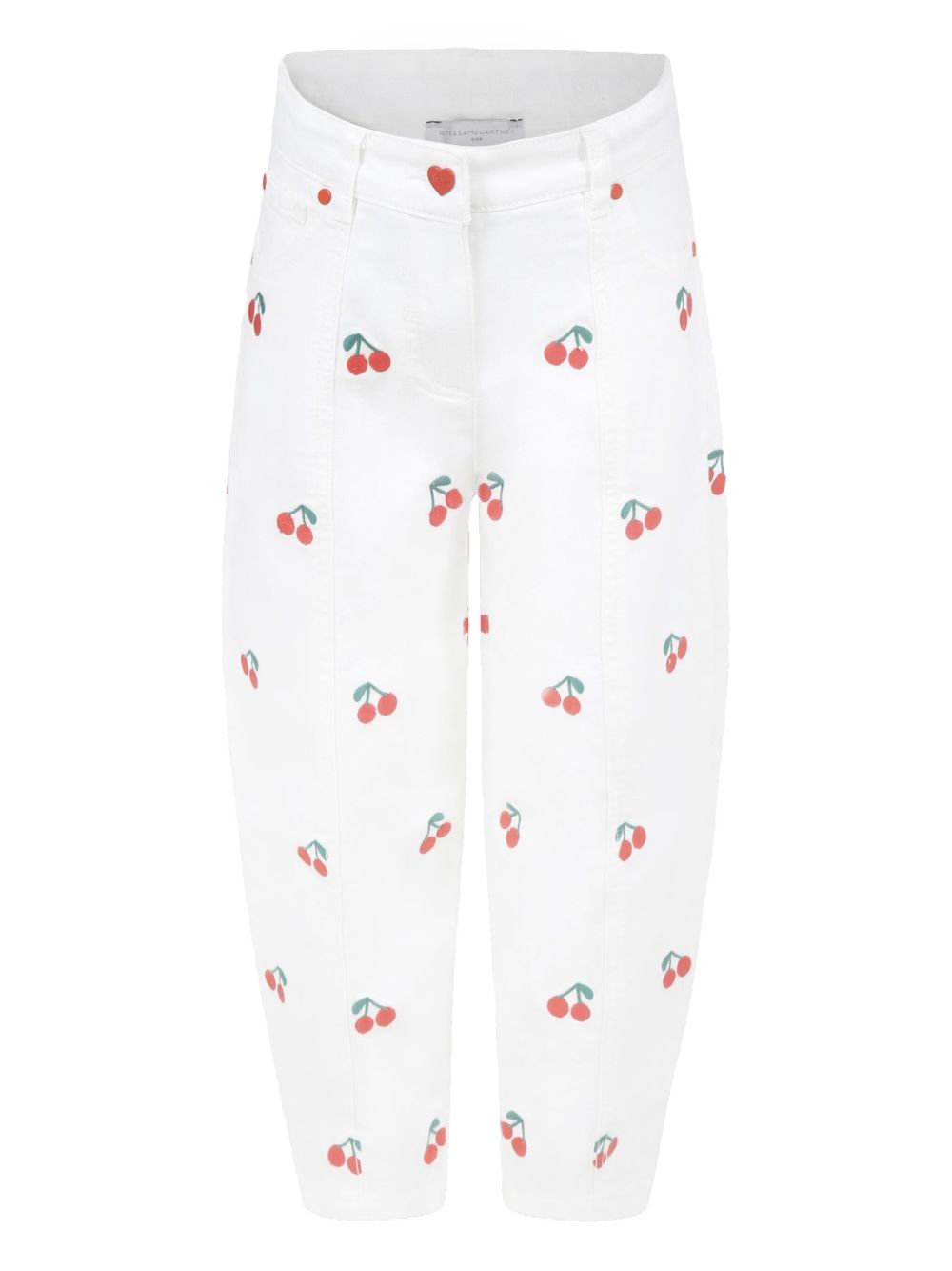 Pantalone bianco per bambina TW6B80Z2573 101EM Stella McCartney Kids 