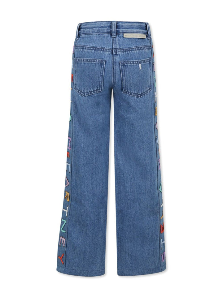 Jeans blu per bambina TW6E40Z0746 614 Stella McCartney Kids 
