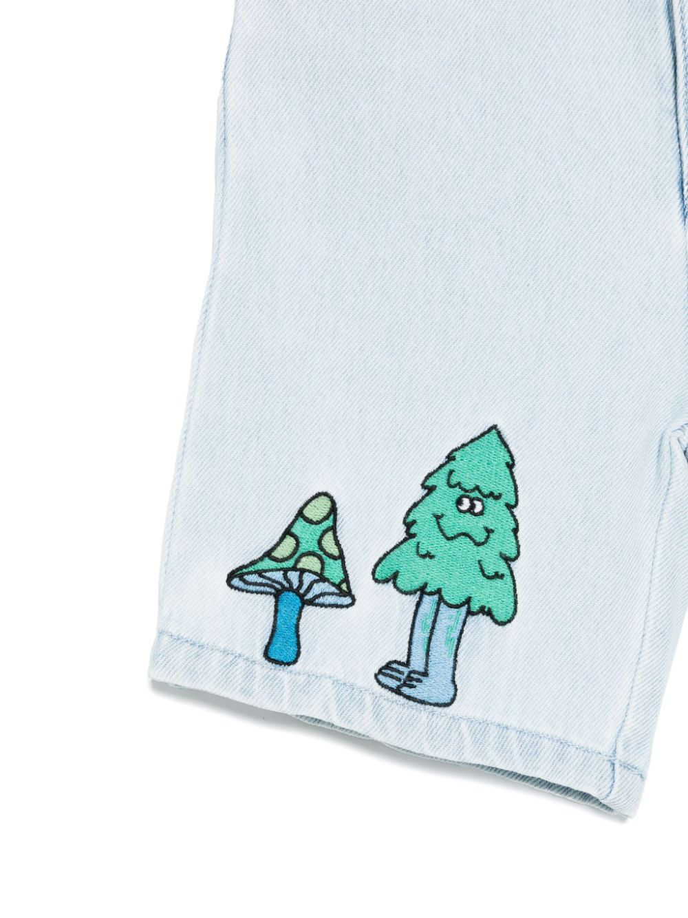 Bermuda jeans azzurra per bambino TW6P29Z0746 601 Stella McCartney Kids 