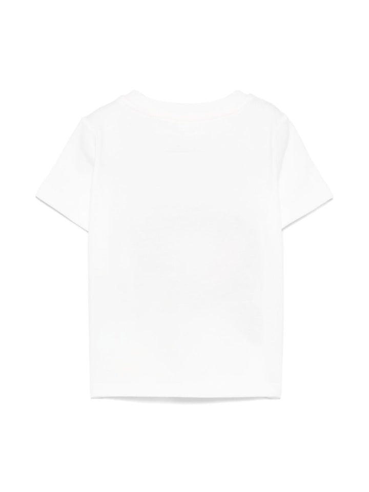 T-shirt bianco per neonato TW8541Z0434 101 Stella McCartney Kids 