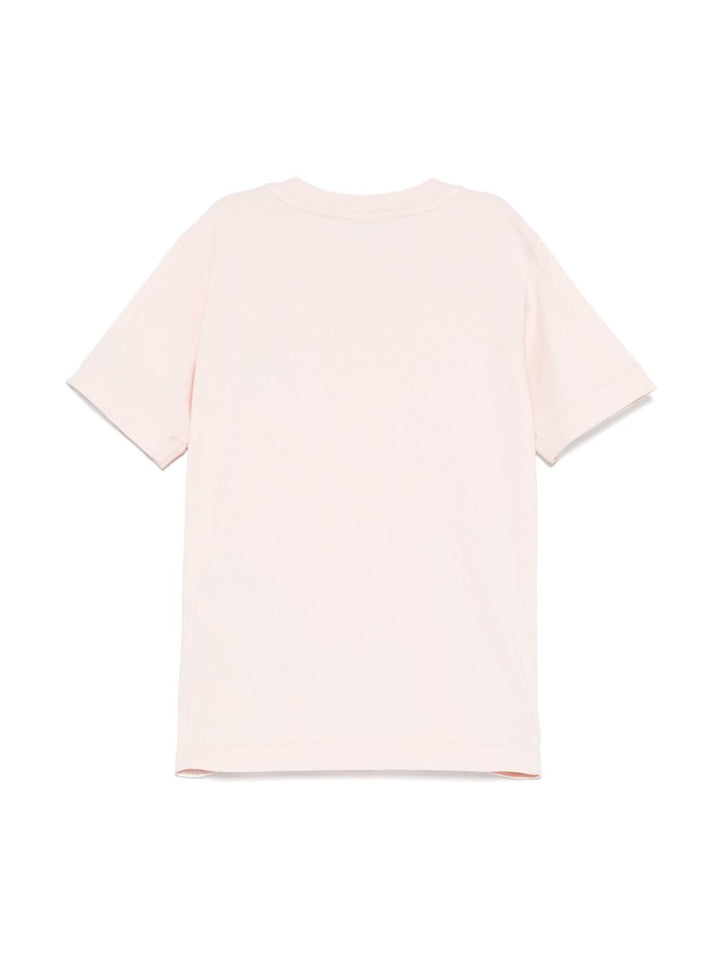 T-shirt rosa antico per bambino 62100002S0047 V0082 Stone Island Kids 