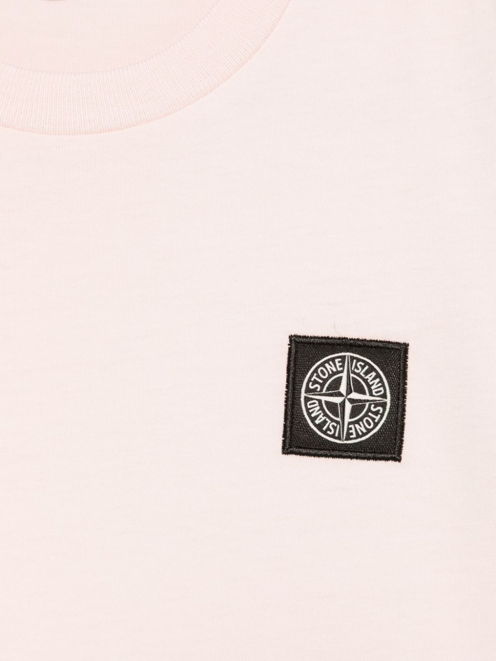 T-shirt rosa antico per bambino 62100002S0047 V0082 Stone Island Kids 