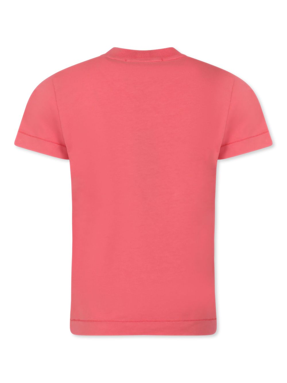 T-shirt rosa corallo per bambino 62100002S0047 V0089 Stone Island Kids 
