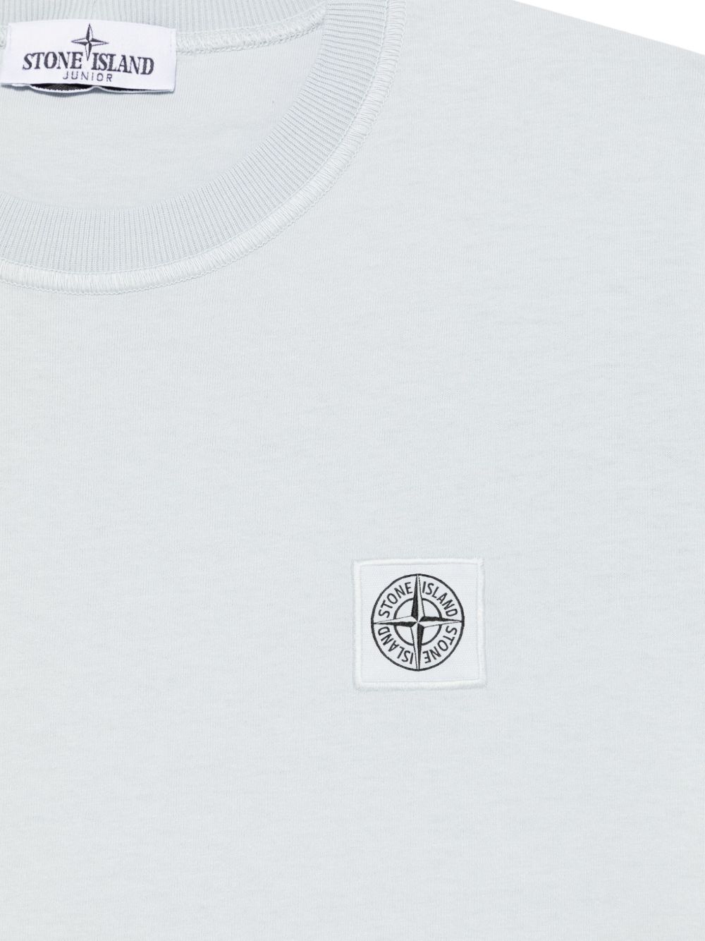 T-shirt blu ghiaccio per bambino 62100006S0050 V0041 Stone Island Kids 
