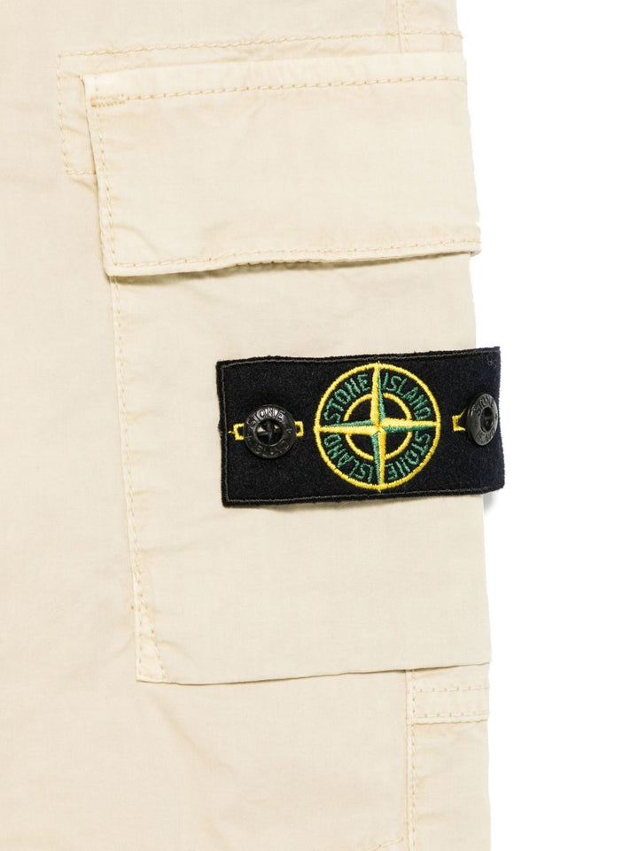 Pantalone beige chiaro per bambino 63100006S0009 V0195 Stone Island Kids 