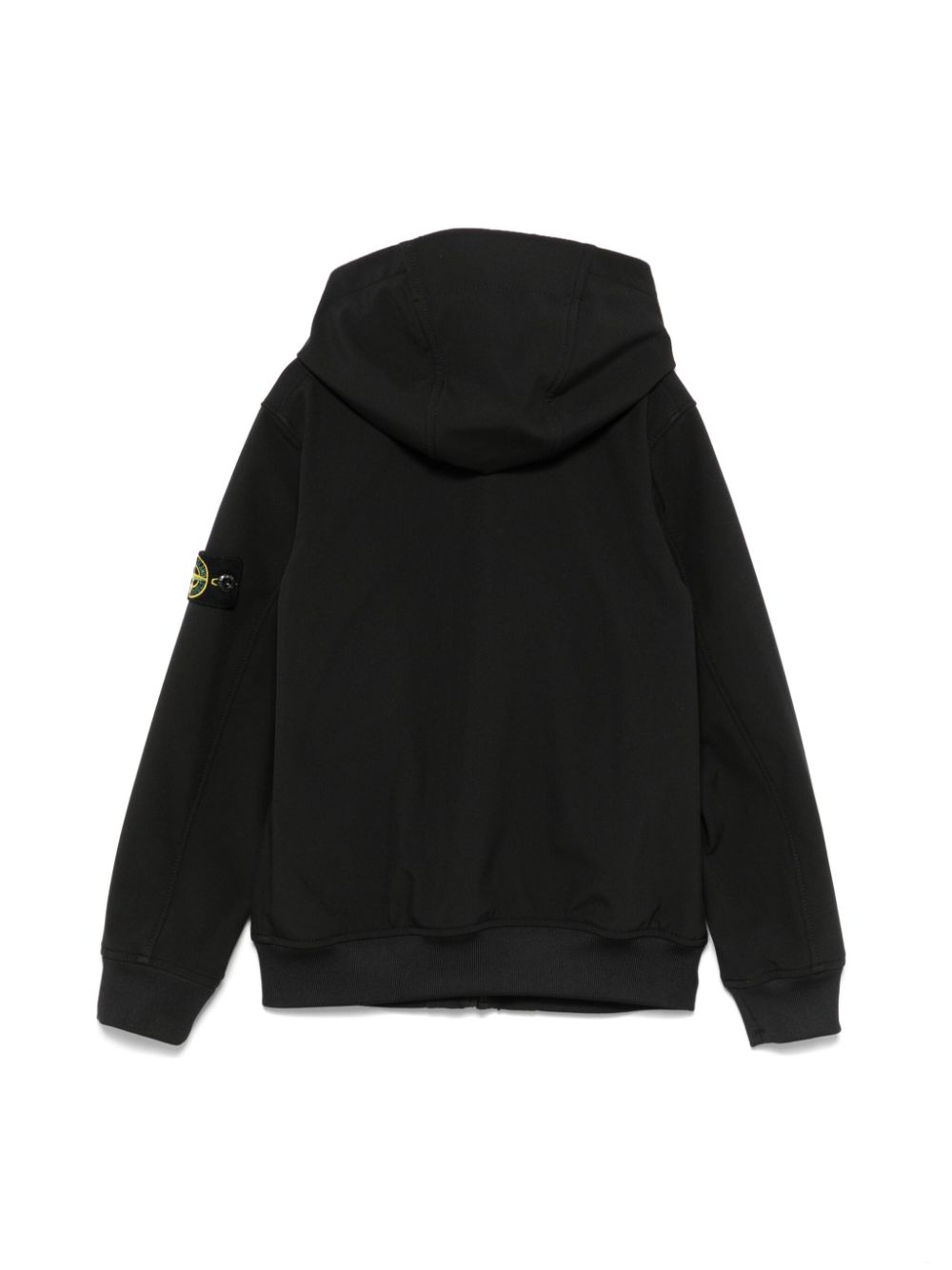 Felpa nera per bambino 64100002S0A22 V0029 Stone Island Kids 