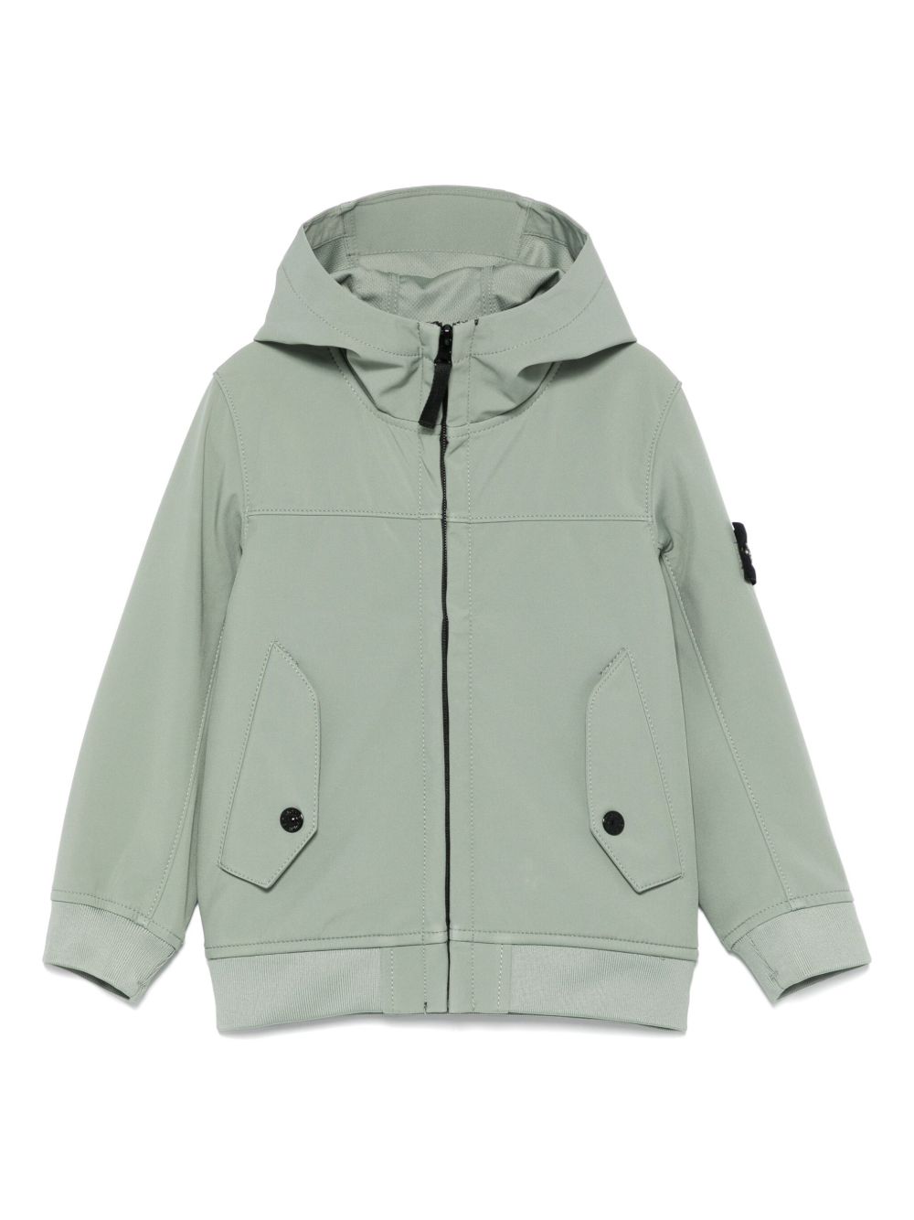 Giubbotto verde salvia per bambino 64100002S0A22 V0055 Stone Island Kids 