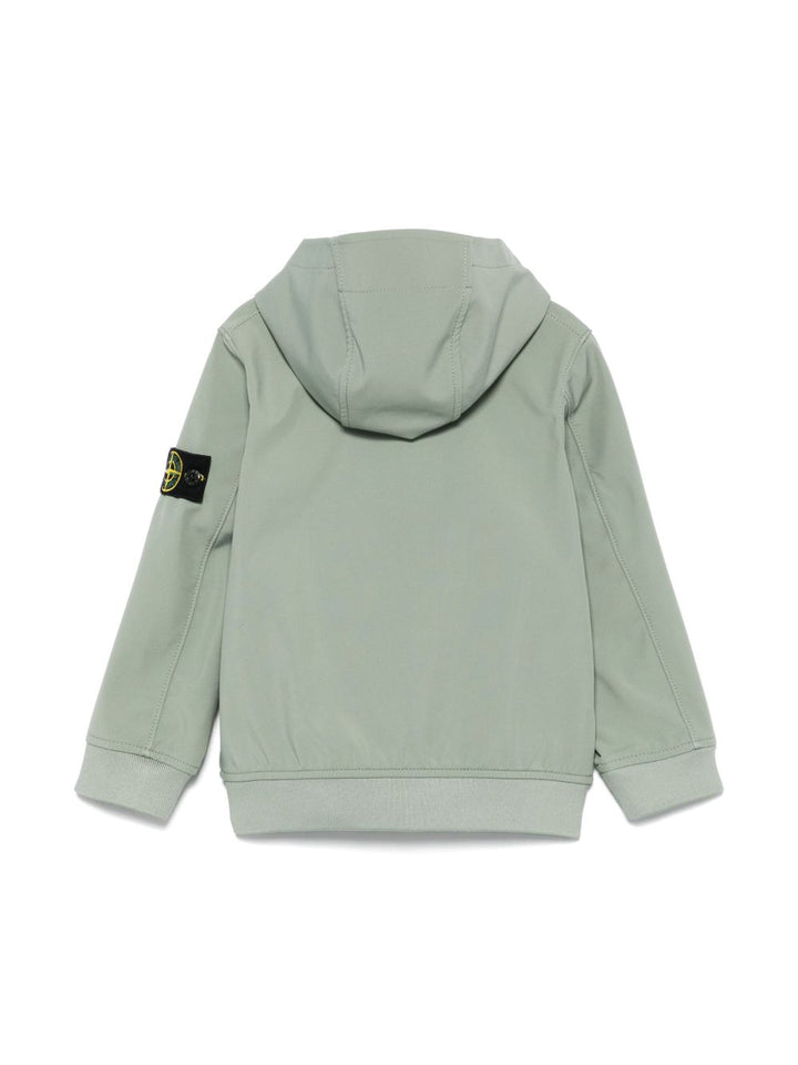 Giubbotto verde salvia per bambino 64100002S0A22 V0055 Stone Island Kids 