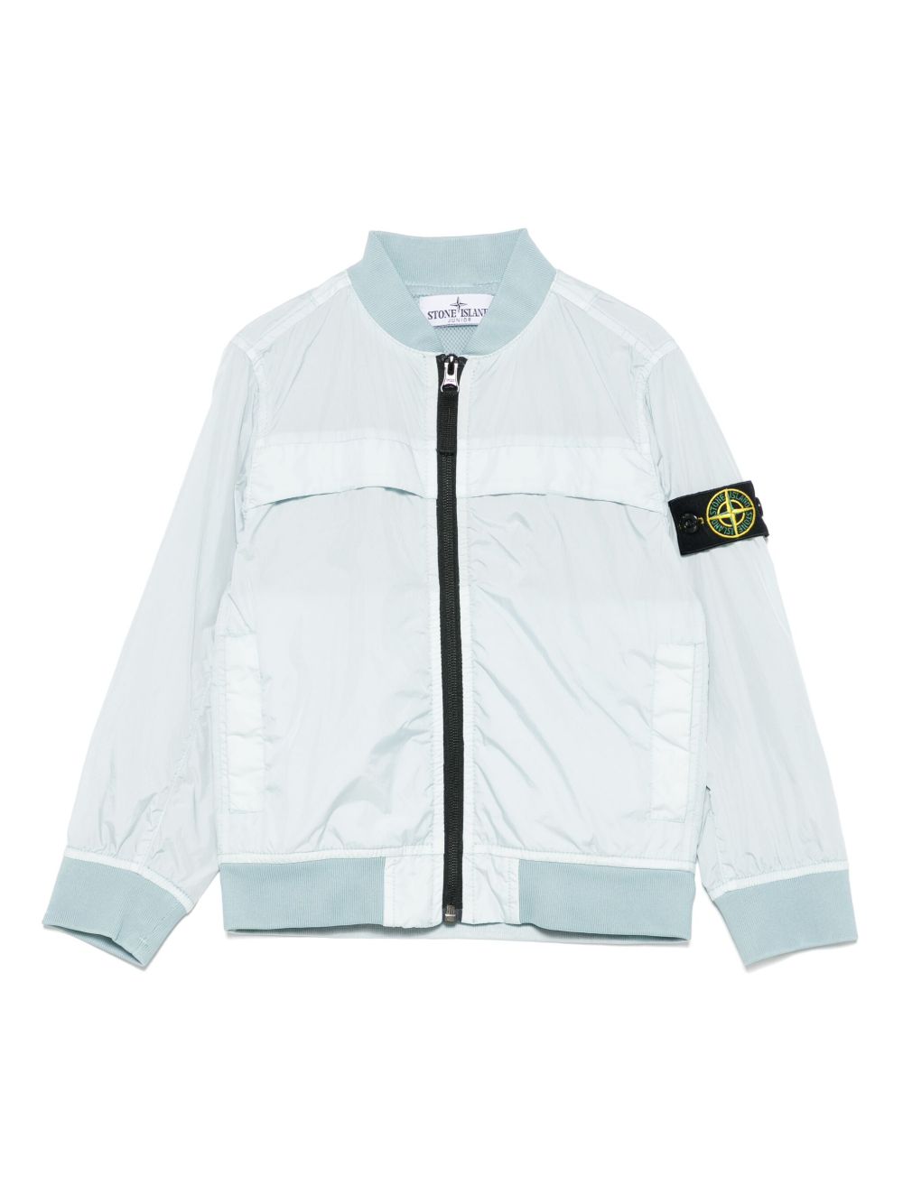 Giubbotto azzurro per bambino 64100003S0033 V0041 Stone Island Kids 
