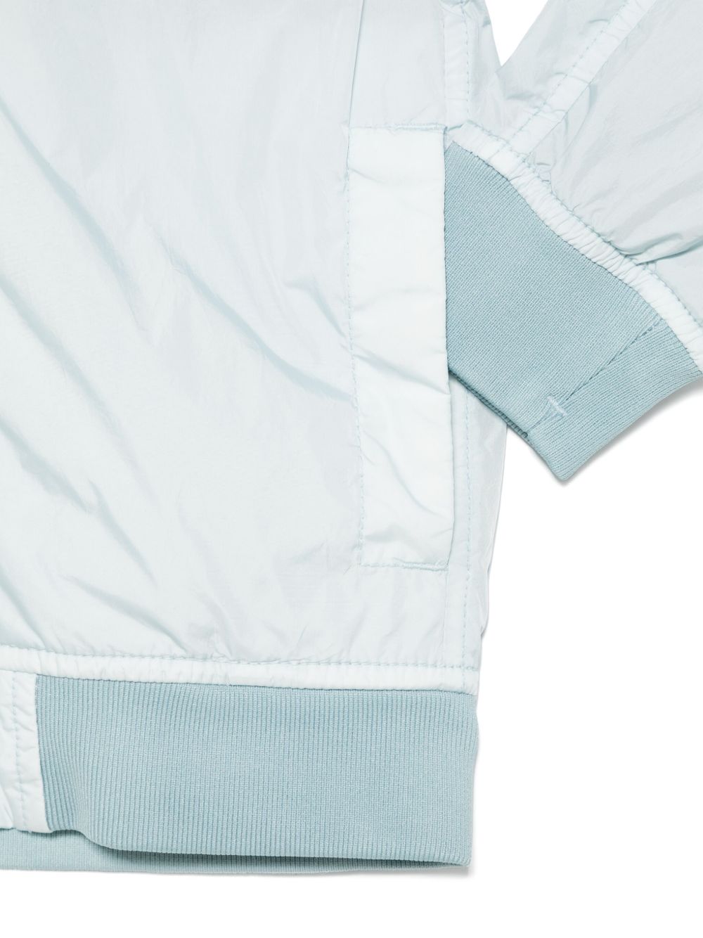 Giubbotto azzurro per bambino 64100003S0033 V0041 Stone Island Kids 