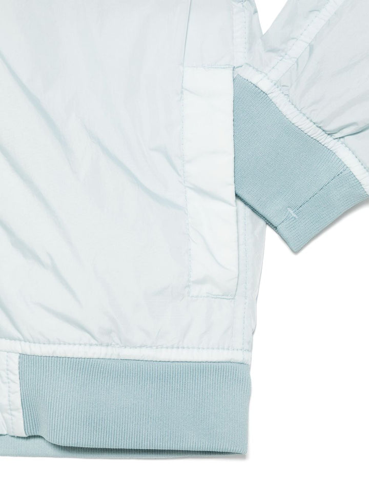 Giubbotto azzurro per bambino 64100003S0033 V0041 Stone Island Kids 