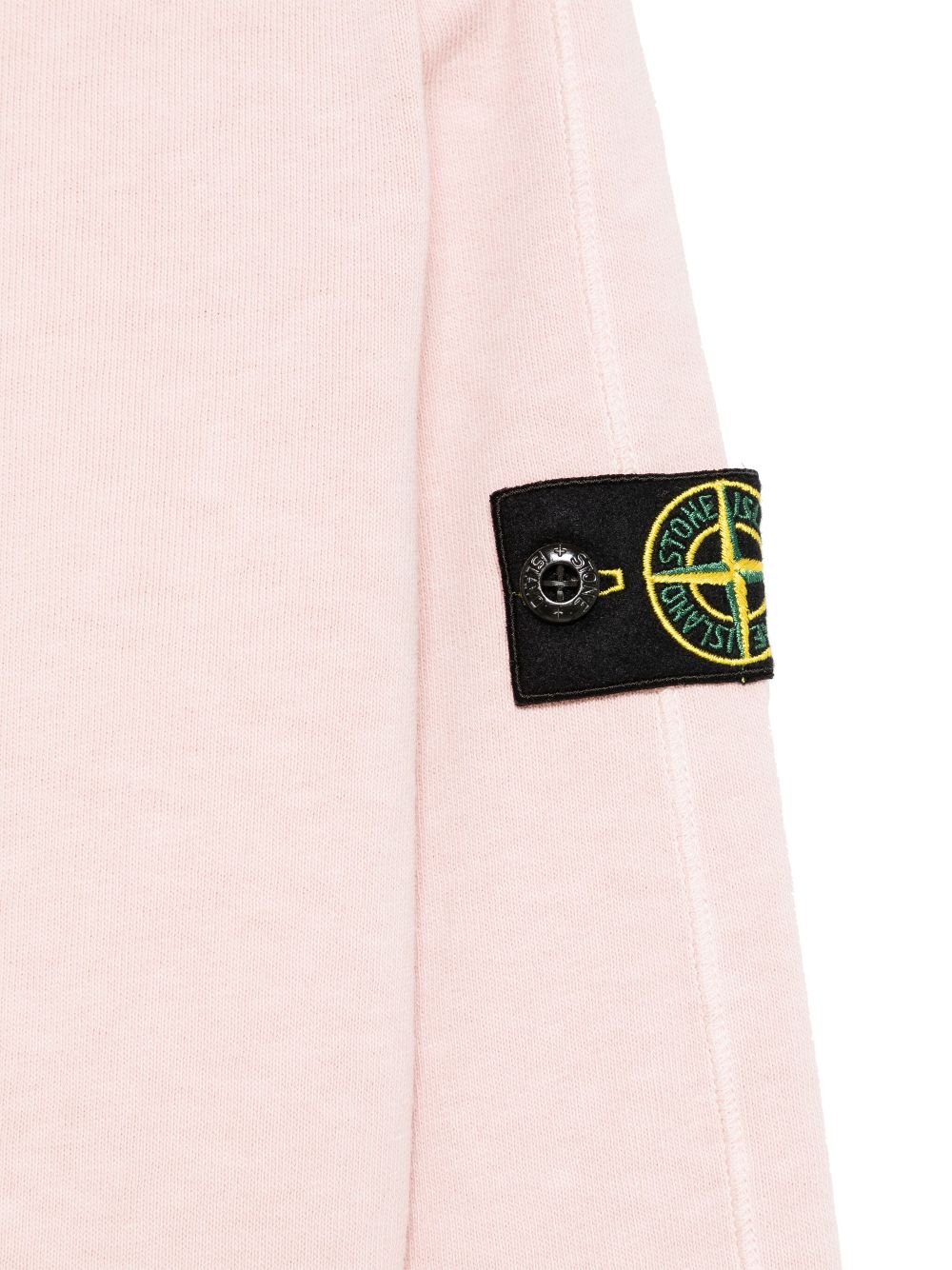 Felpa rosa chiaro per bambino 66100001S0060 V0182 Stone Island Kids 
