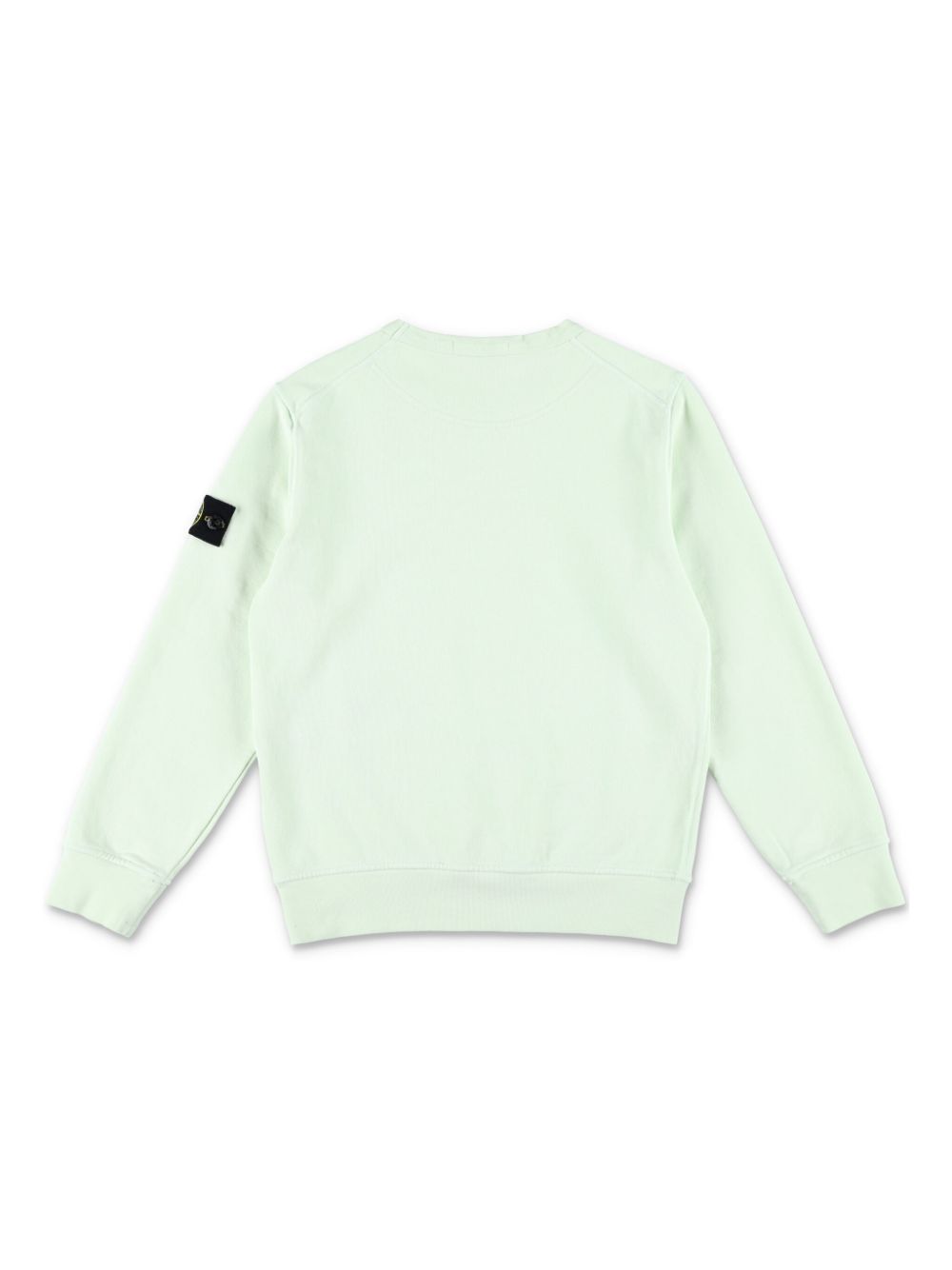 Felpa verde menta per bambino 66100011S0040 V005C Stone Island Kids 