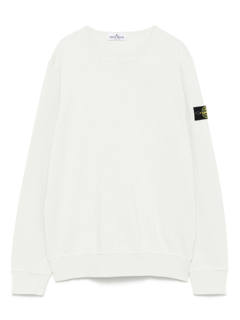 Felpa bianca per bambino 66100011S0040 V006A Stone Island Kids 