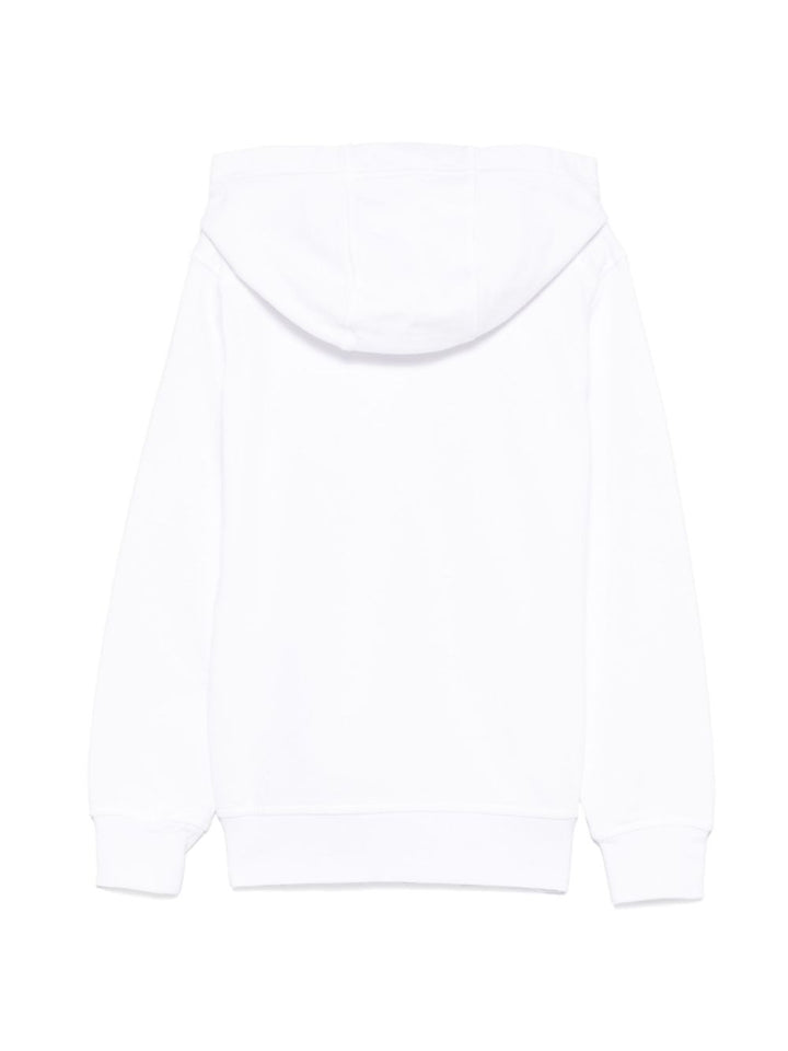 Felpa bianca per bambino 66100017S0130 V0001 Stone Island Kids 