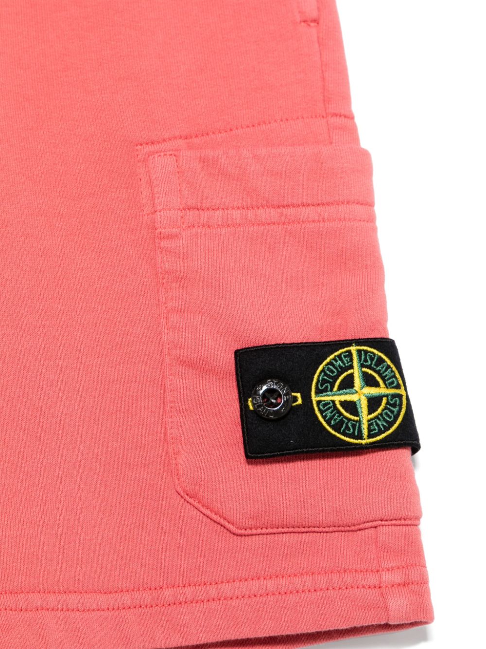 Bermuda rosa rubino per bambino 66200006S0040 V0089 Stone Island Kids 