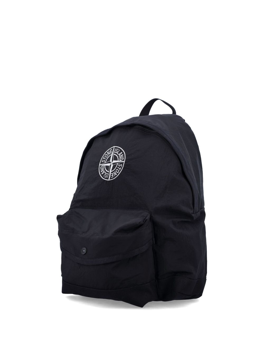 Zaino nero per bambino 69200002S0064 V0029 Stone Island Kids 