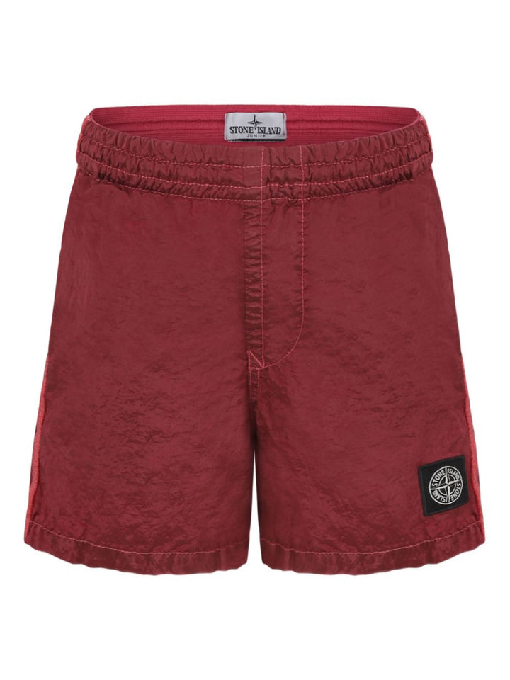 Costume rosso cremisi per bambino 6B100001S0043 V0089 Stone Island Kids 