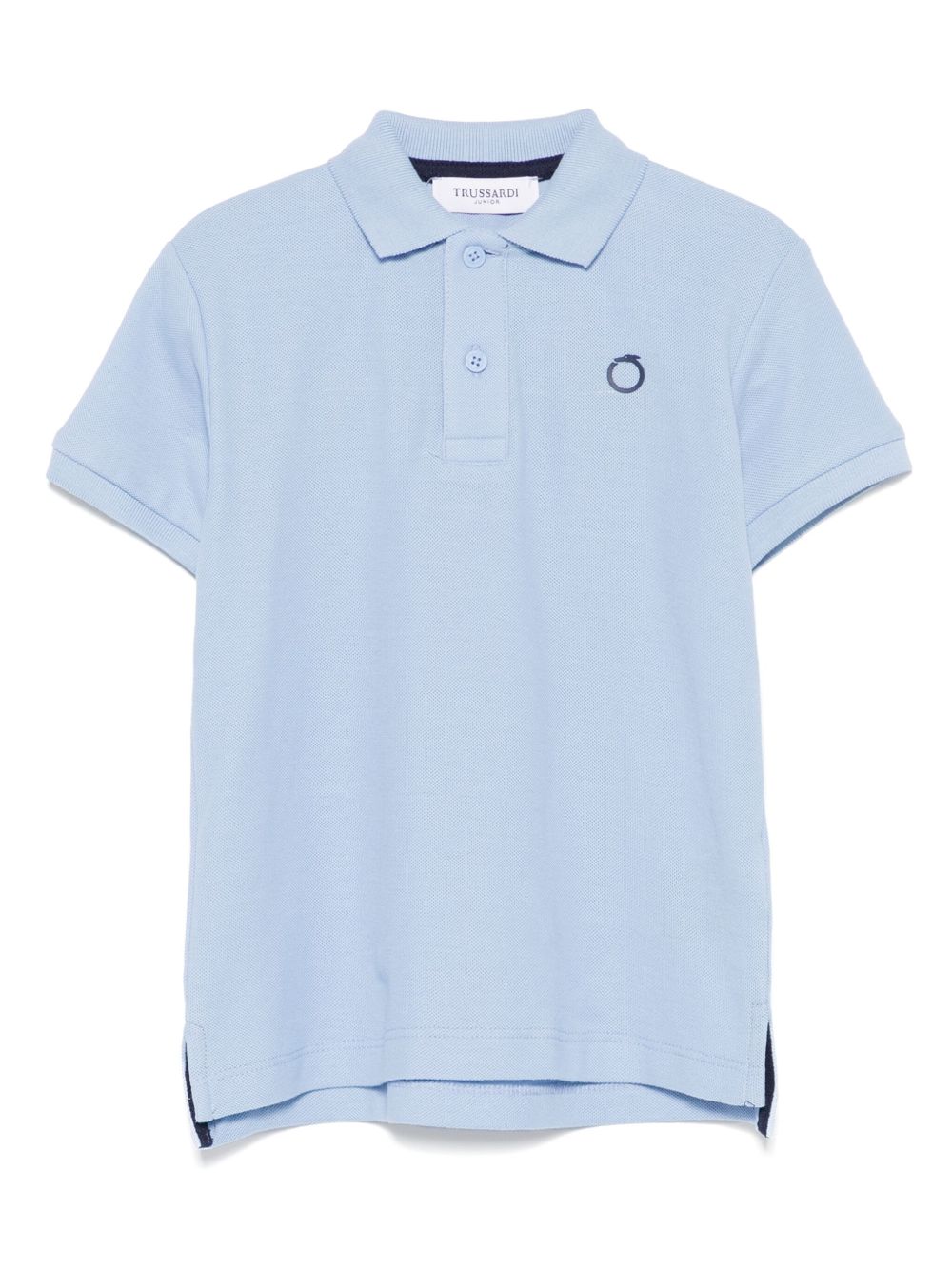 Polo azzurro per bambino TBP25006PO AZUDU Trussardi Kids 