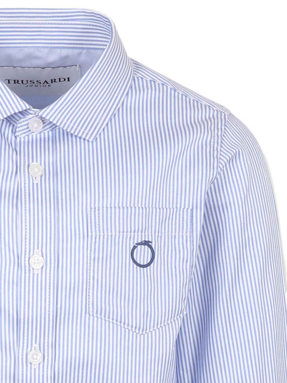 Camicia azzurra per bambino TBP25019CA BLUNAV Trussardi Kids 
