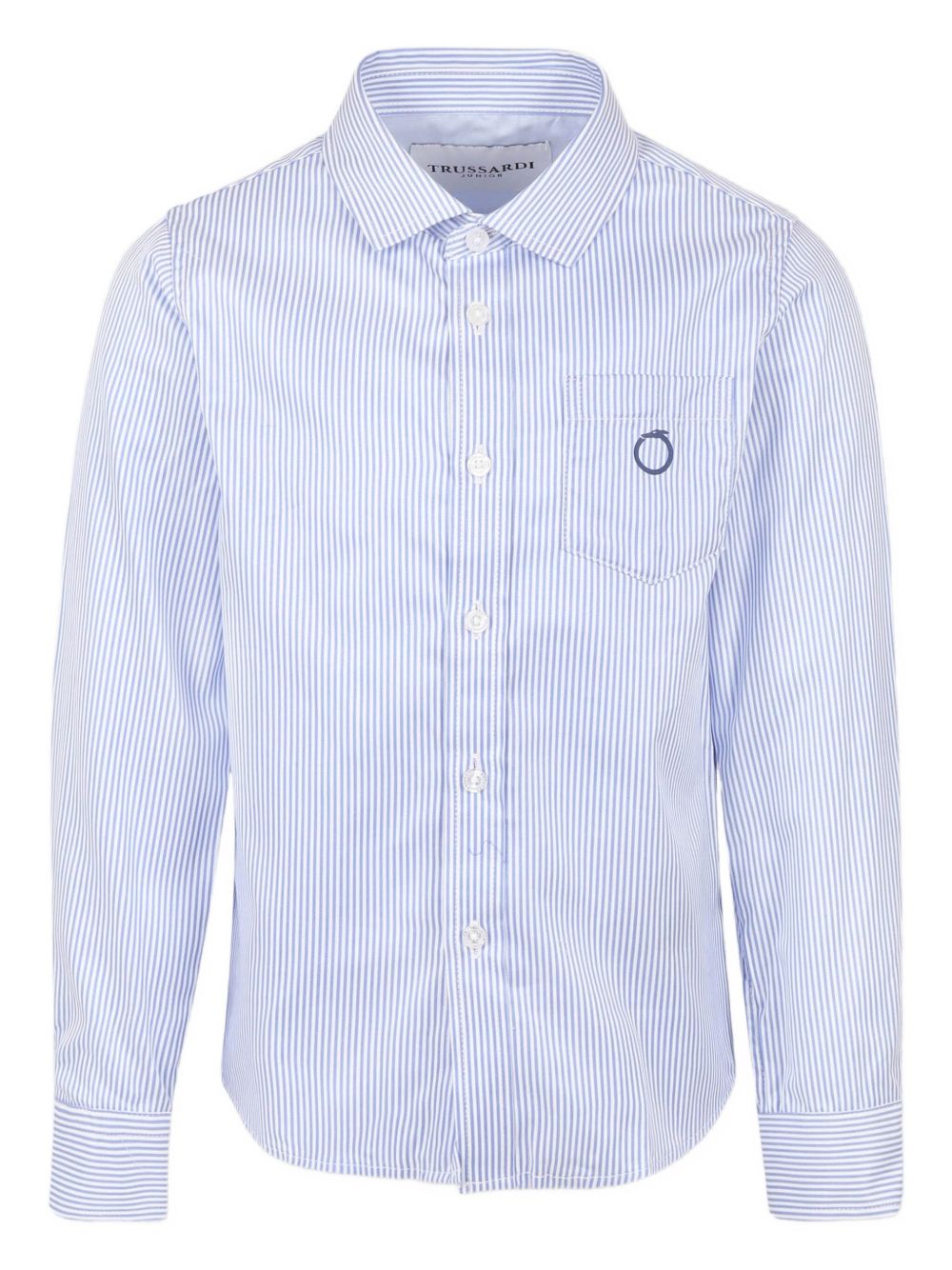 Camicia azzurra per bambino TBP25019CA BLUNAV Trussardi Kids 