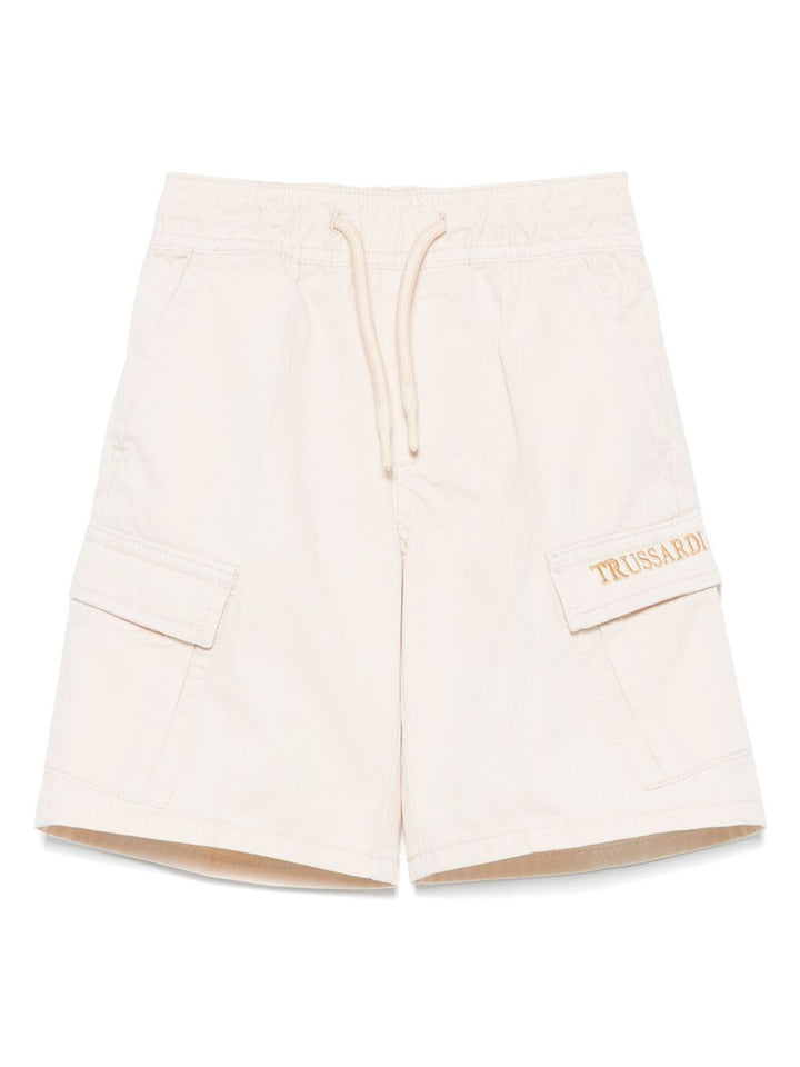 Bermuda beige chiaro per bambino TBP25082BE BEILIG Trussardi Kids 
