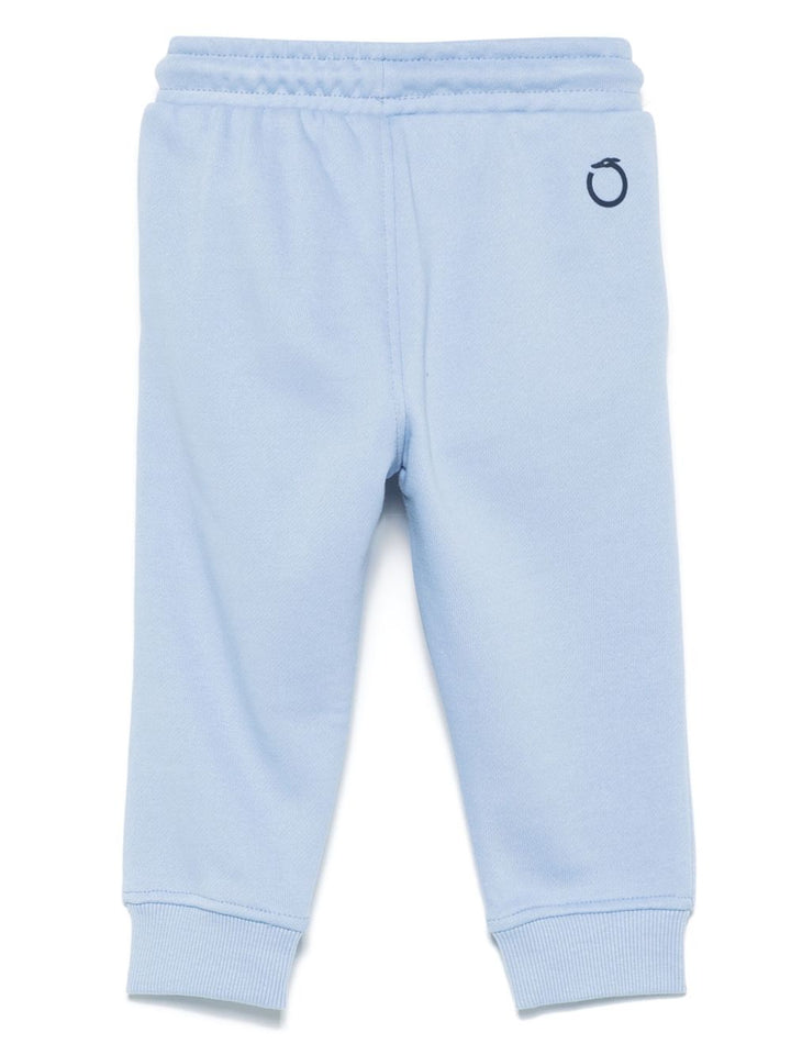Pantalone blu ceruleo per neonato TIP25015PA AZUDU Trussardi Kids 