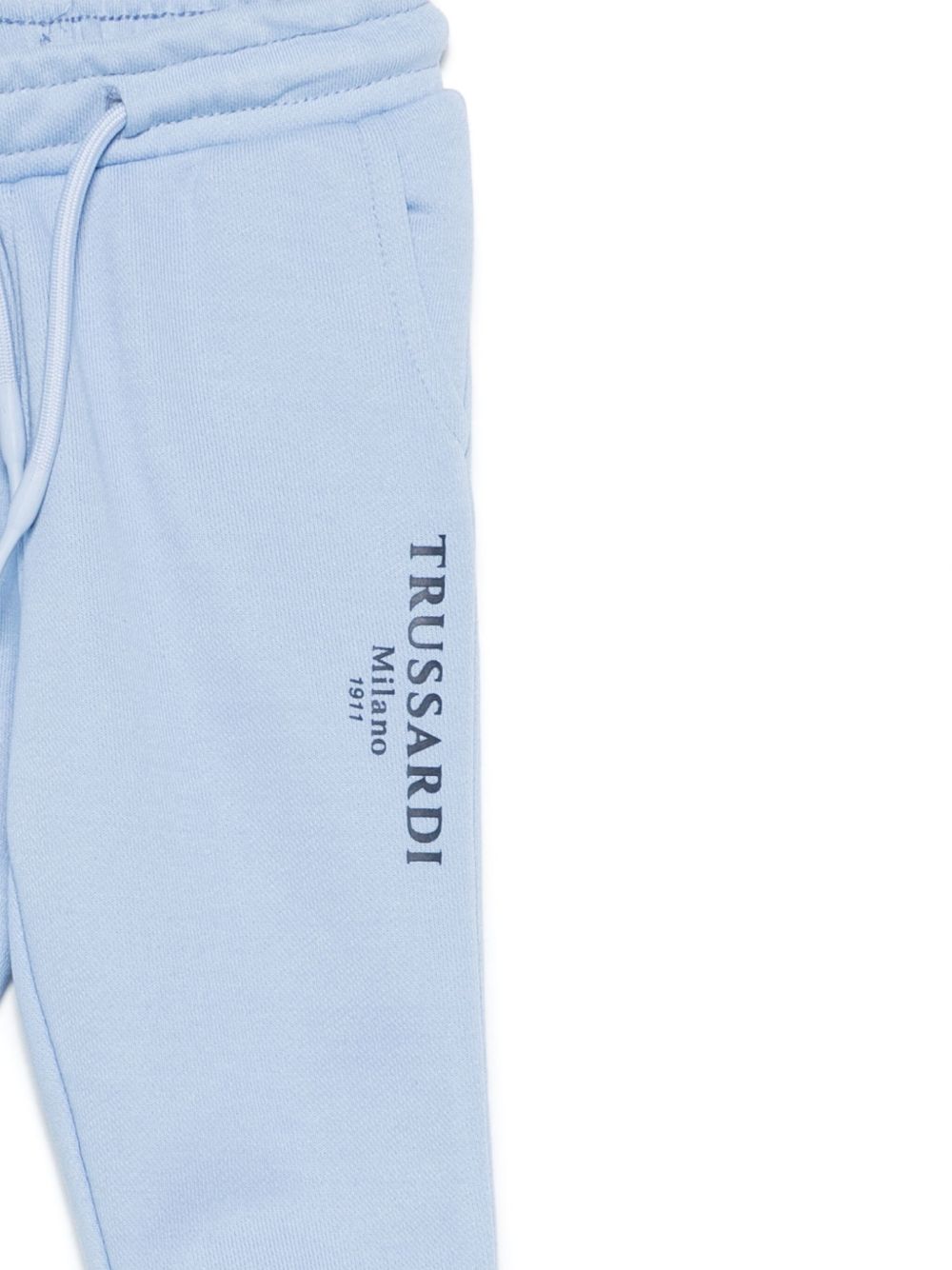 Pantalone blu ceruleo per neonato TIP25015PA AZUDU Trussardi Kids 