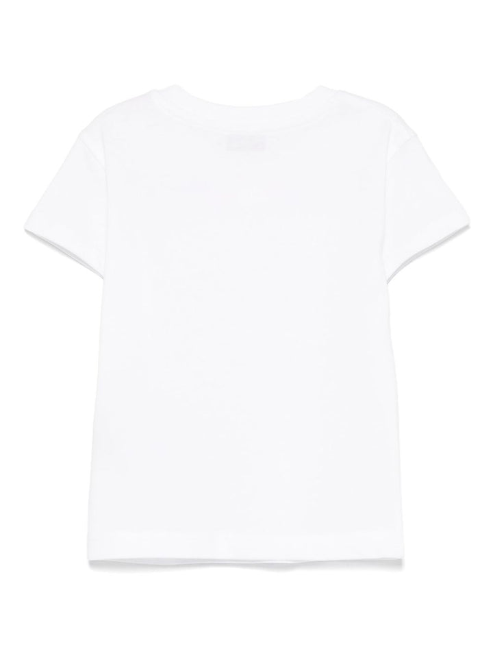 T-shirt bianca per neonato TIP25022TS WHI Trussardi Kids 