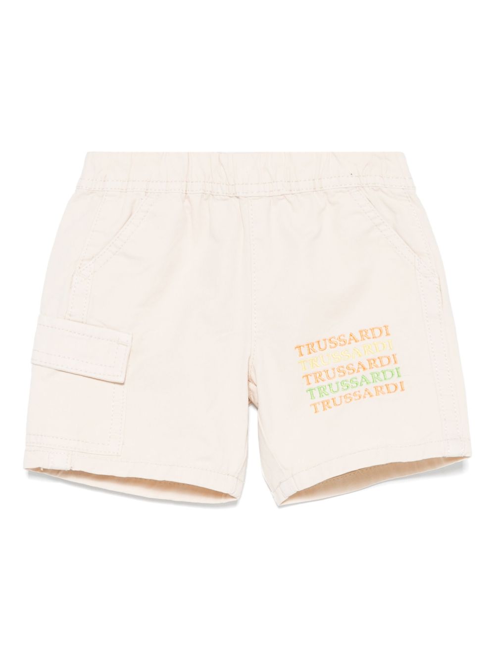 Bermuda beige chiaro per neonato TIP25023BE BEILIG Trussardi Kids 