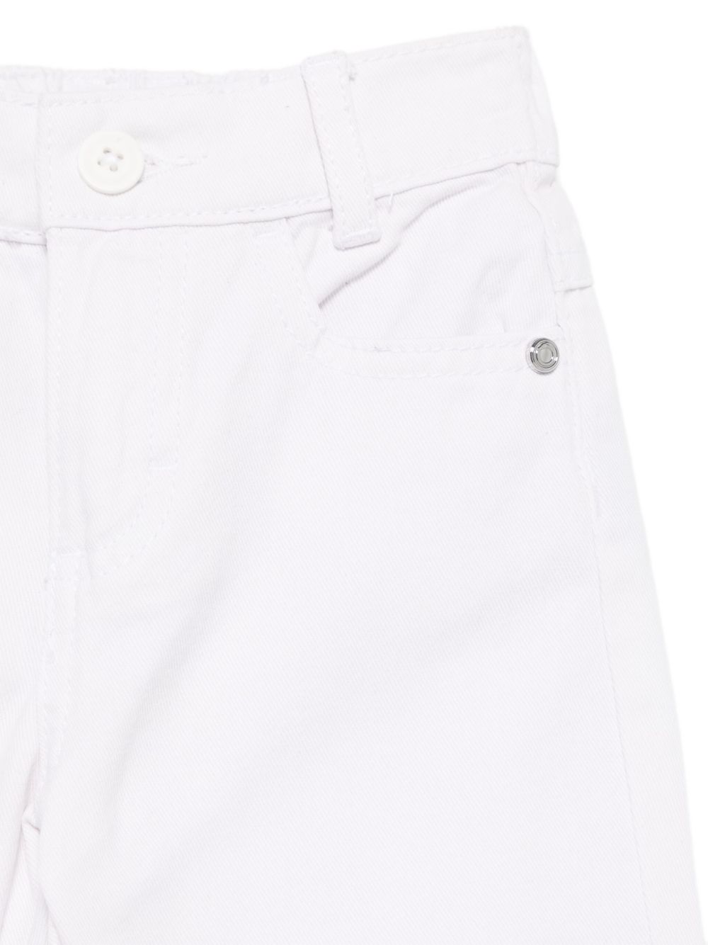 Jeans bianco per neonato TIP25060PA WHI Trussardi Kids 
