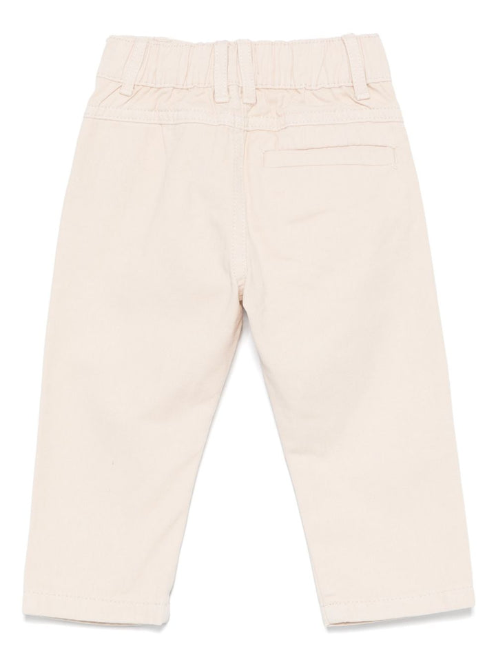 Jeans beige chiaro per neonato TIP25067PA BEILIG Trussardi Kids 
