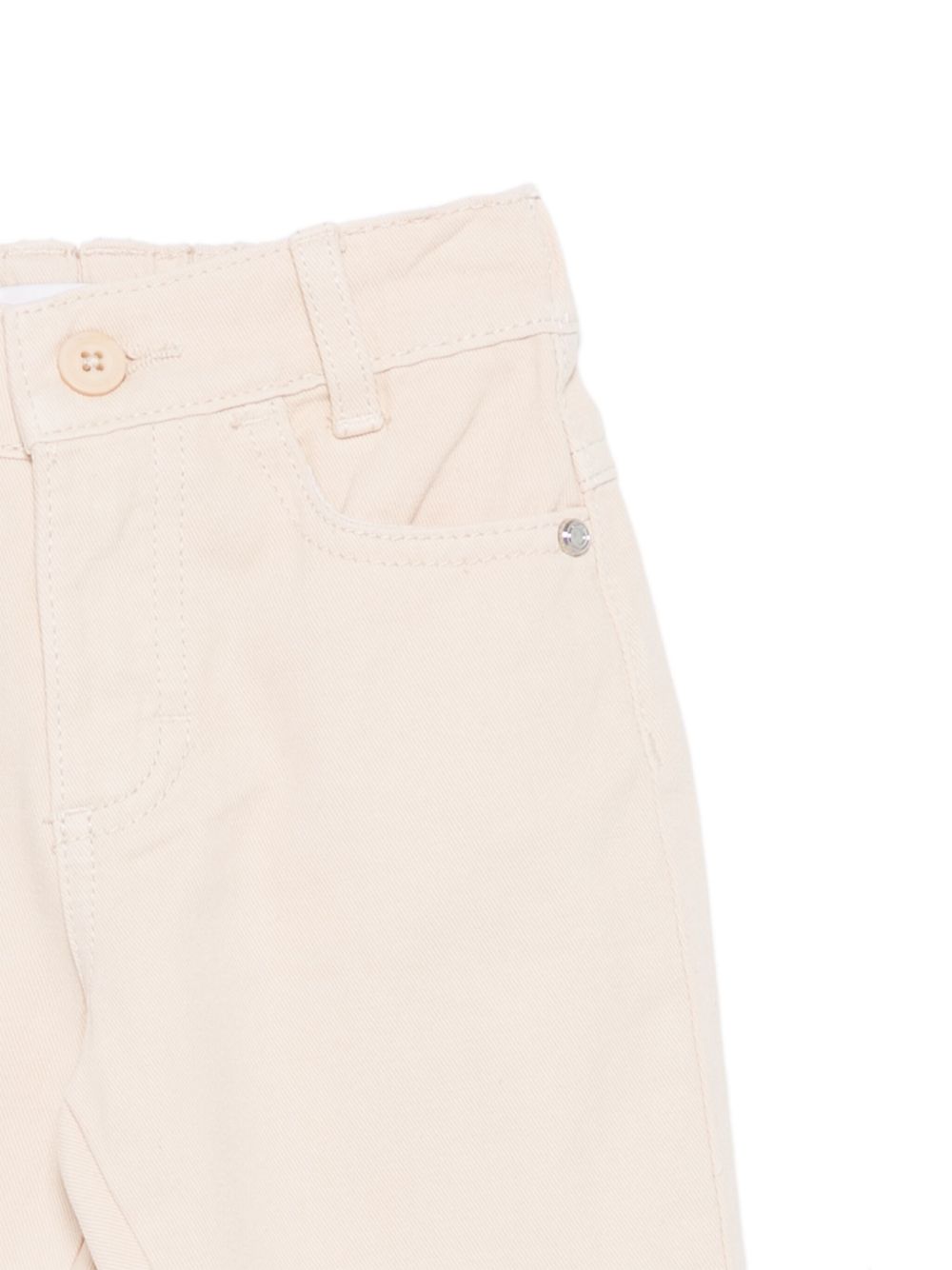Jeans beige chiaro per neonato TIP25067PA BEILIG Trussardi Kids 