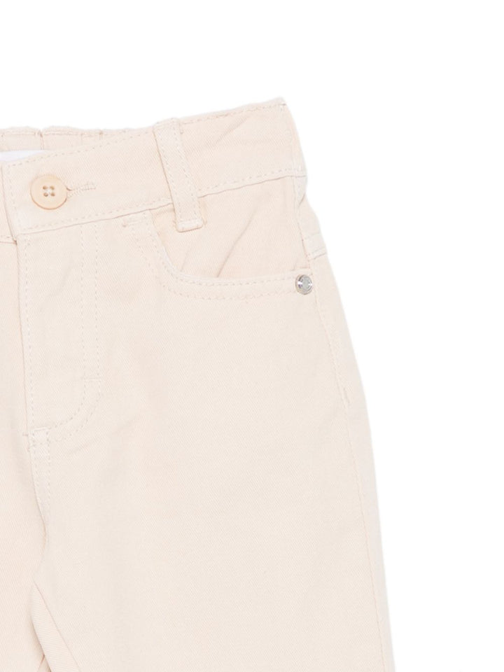 Jeans beige chiaro per neonato TIP25067PA BEILIG Trussardi Kids 