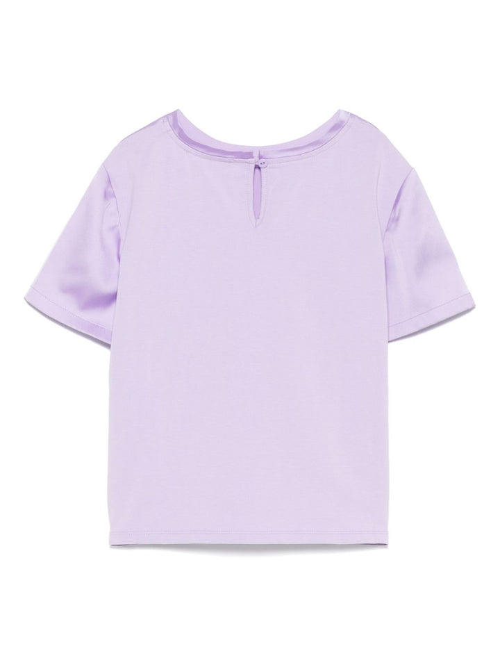 T-shirt viola lilla per bambina 251GJ2453 11862 Twin Set 