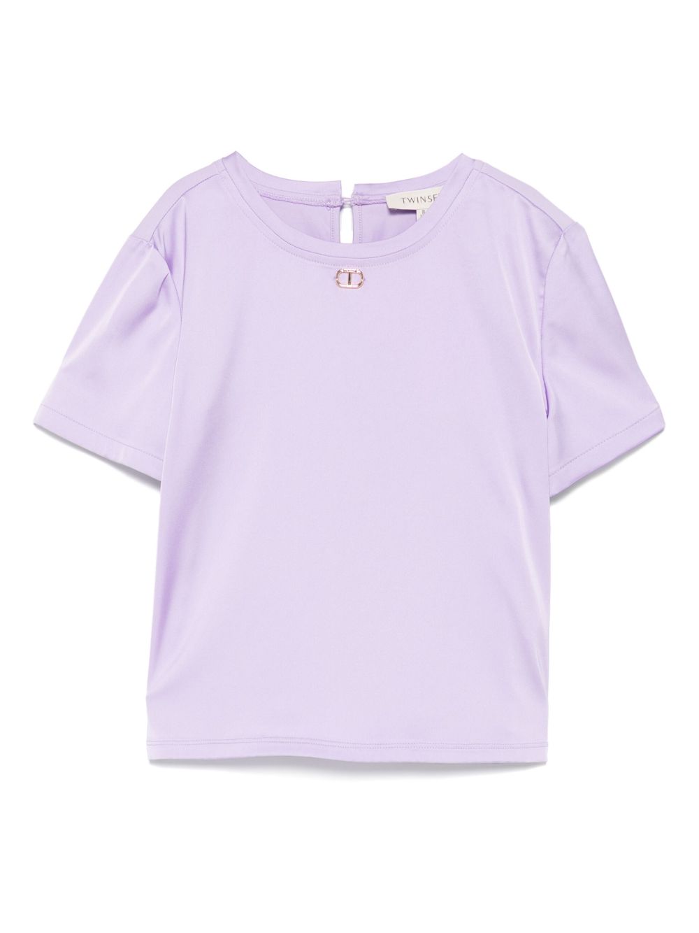 T-shirt viola lilla per bambina 251GJ2453 11862 Twin Set 