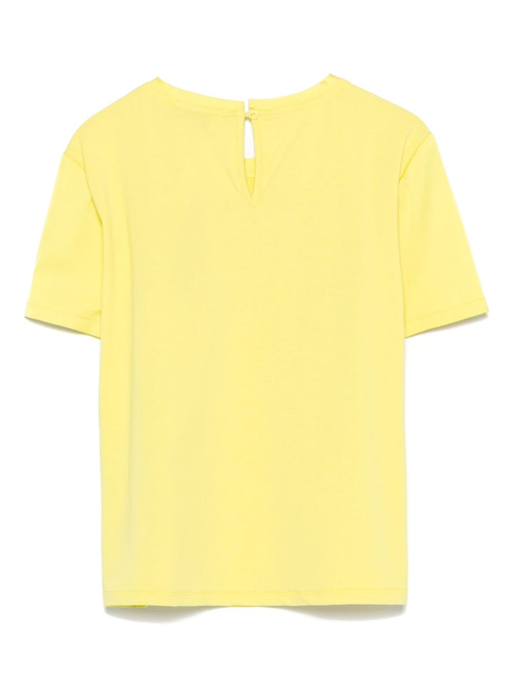 T-shirt giallo canarino per bambina 251GJ2453 12124 Twin Set 