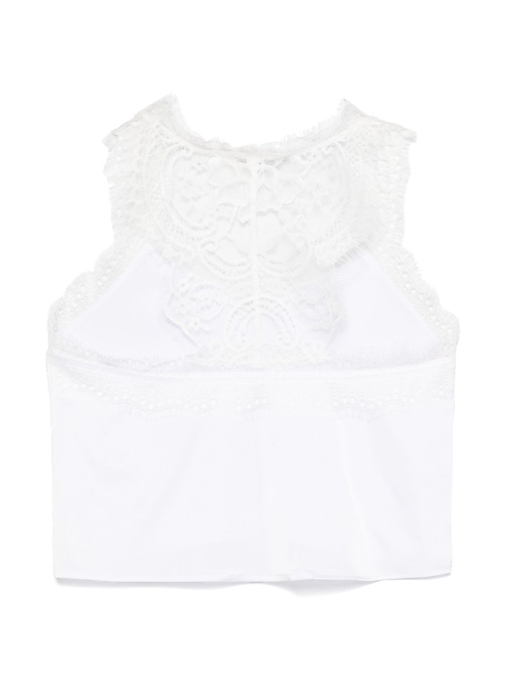 T-shirt bianca per bambina 251GJ2454 00808 Twin Set 